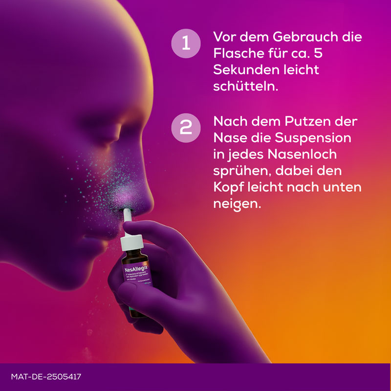 NasAllegra ANTIALLERGIKUM HEUSCHNUPFENSPRAY 23 g Nasenspray