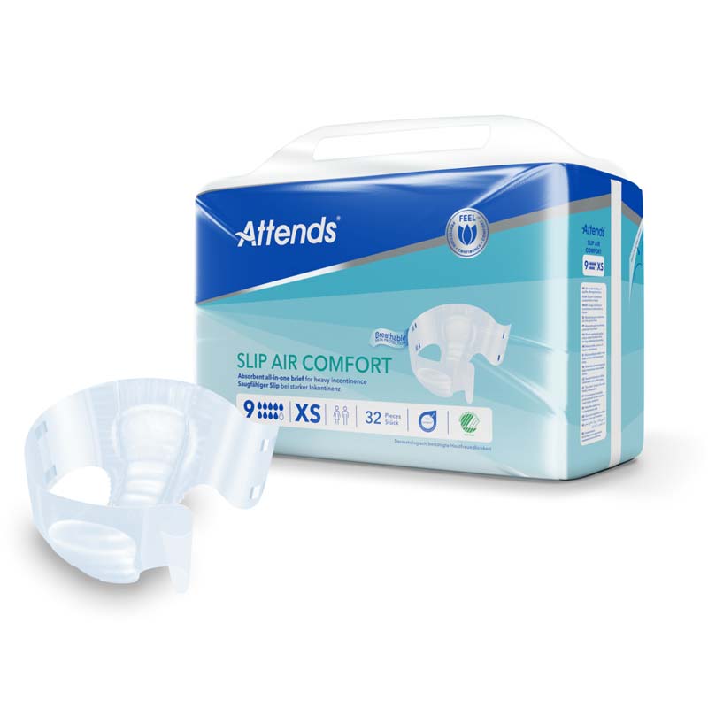 Attends SLIP AIR COMFORT 9 XS 32 St