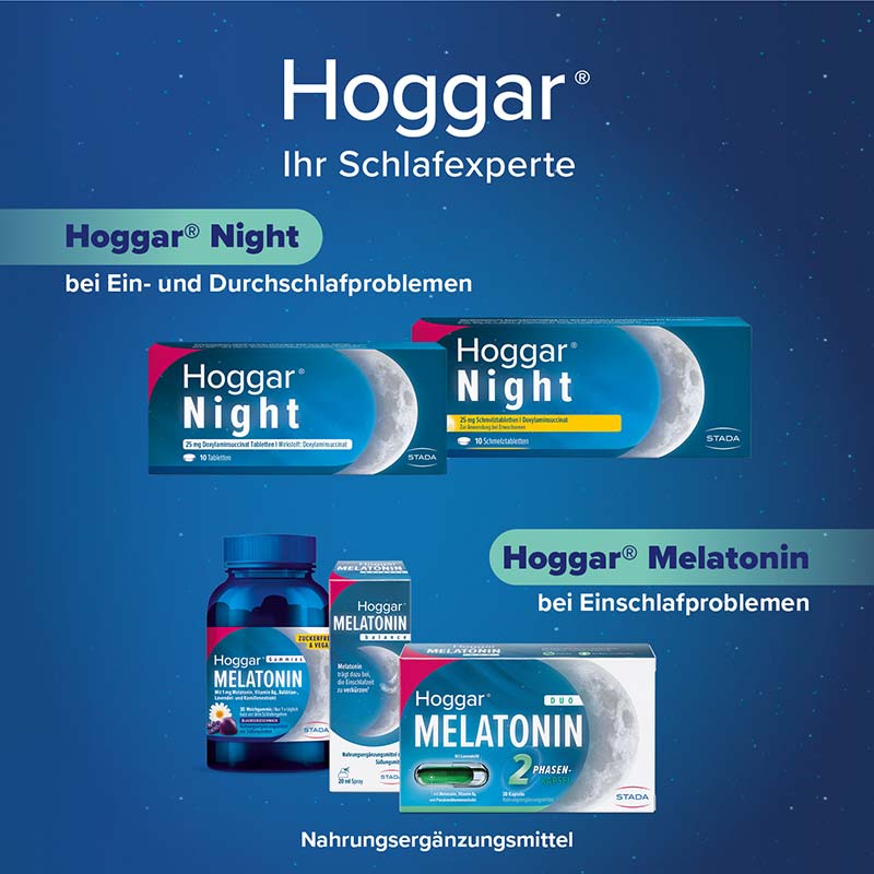 Hoggar Night 25 mg  20 St Schmelztabletten