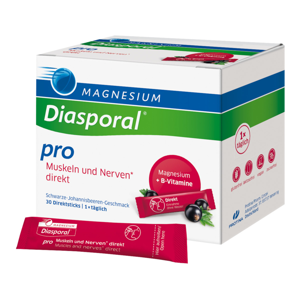 MAGNESIUM Diasporal pro direkt 30 St Granulat