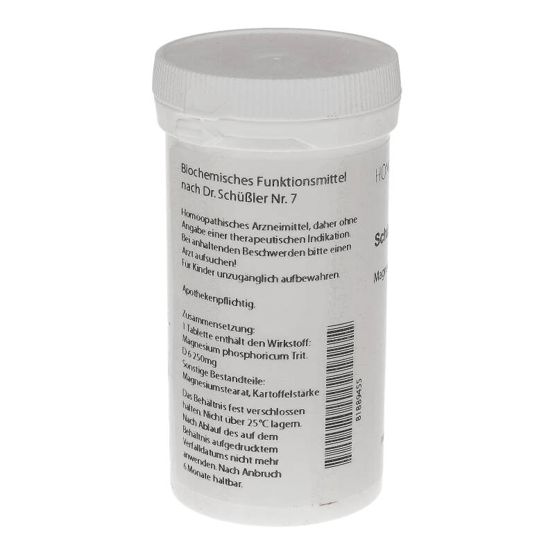 HOMOEOPATHIEFUCHS Schüssler-Salz Nummer 7 Magnesium phosphoricum D6 Biochemie 400 St Tabletten