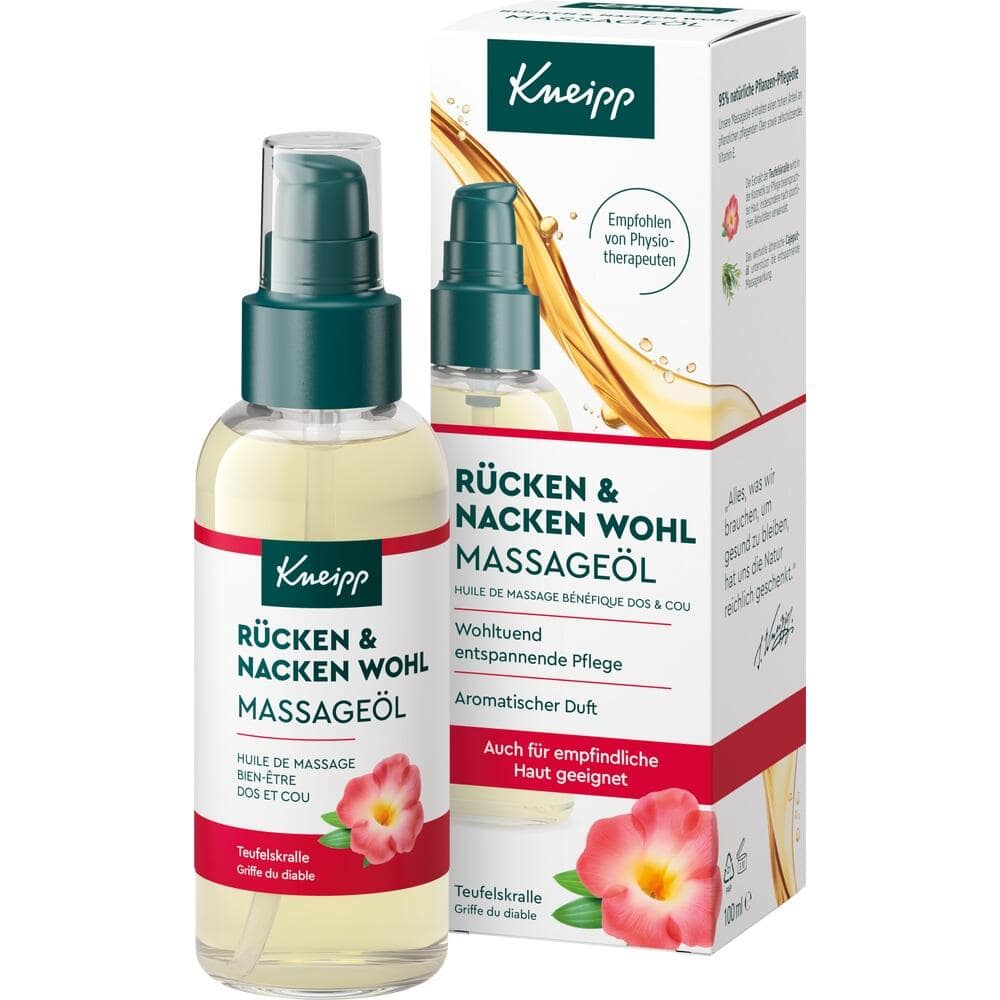 Kneipp RÜCKEN & NACKEN WOHL MASSAGEÖL 100 ml Öl