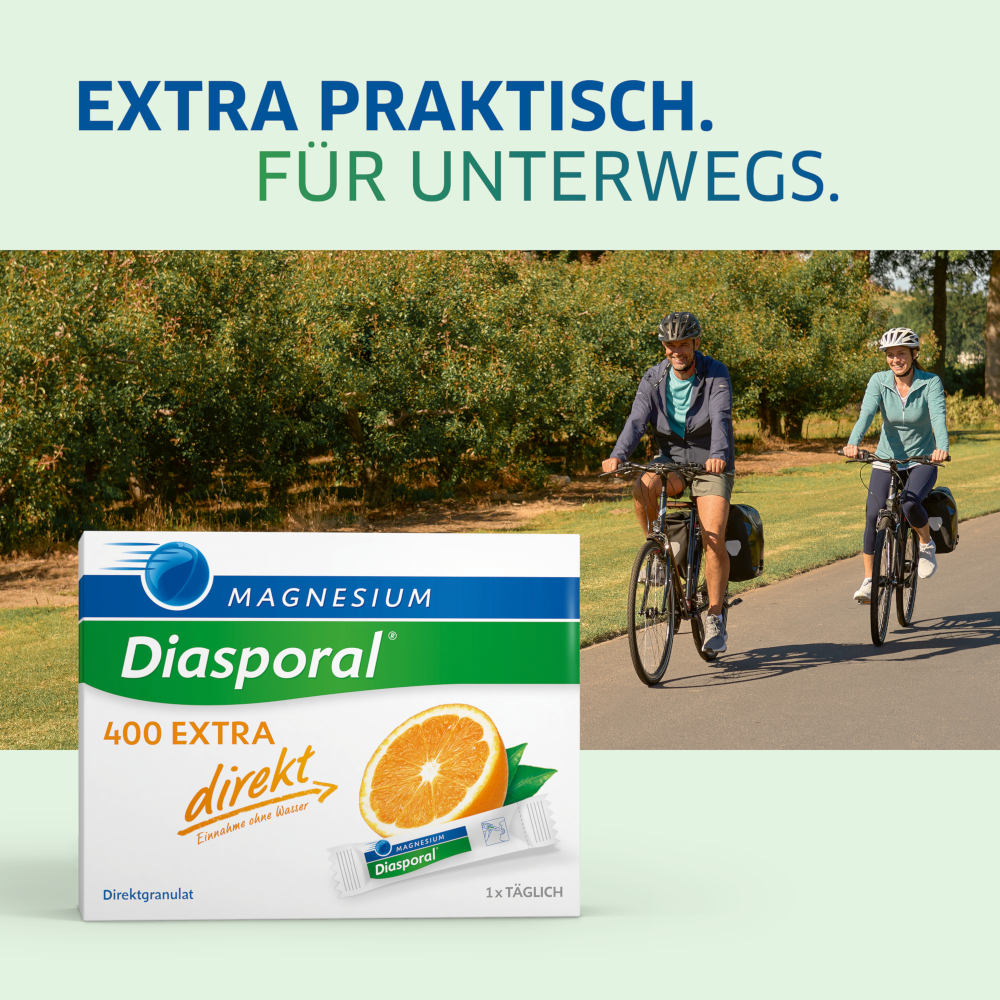 MAGNESIUM Diasporal 400 EXTRA direkt 100 St Granulat