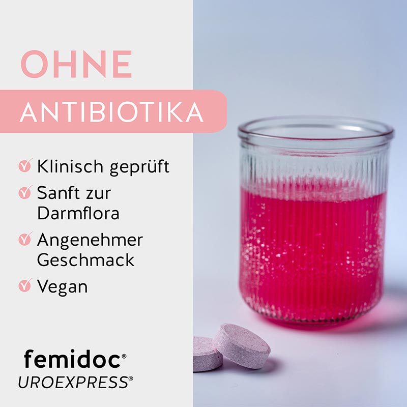 femidoc UROEXPRESS FIZZ 14 St Brausetabletten