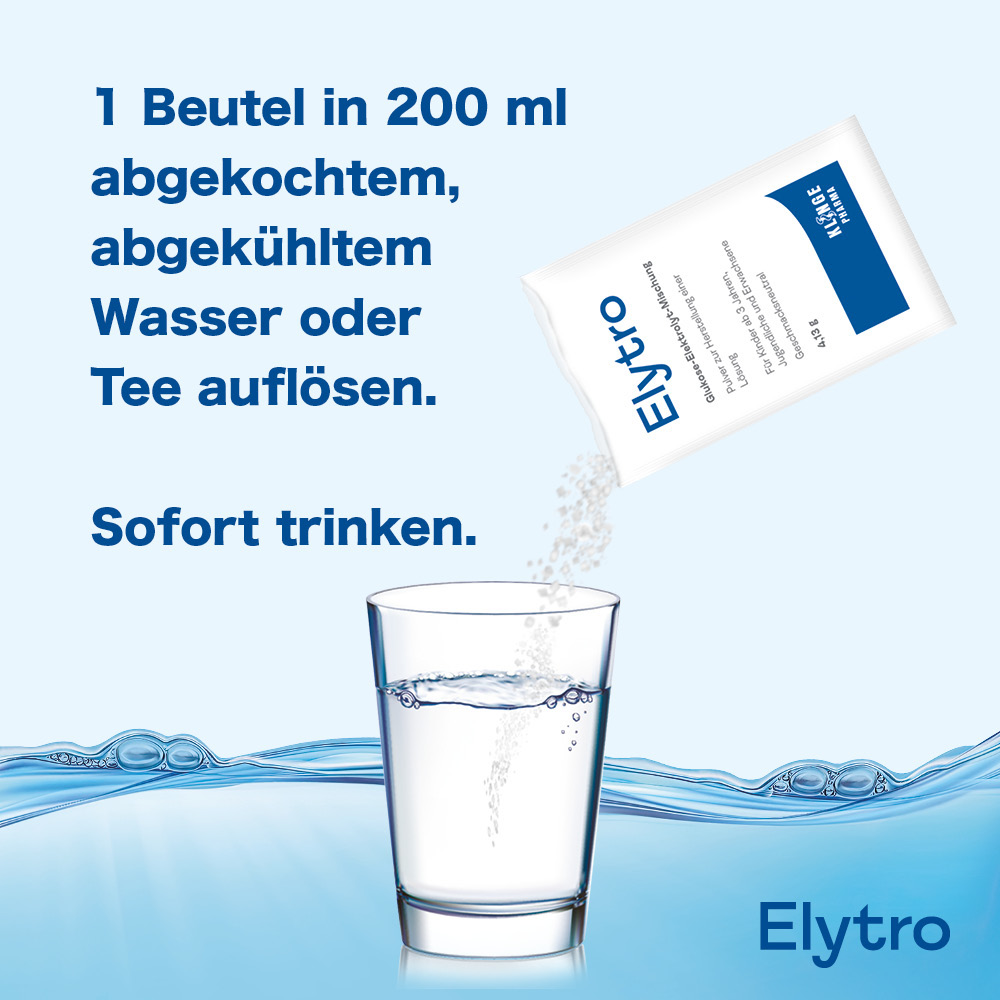Elytro Glucose-Elektrolyt-Mischung 20 St Pulver zur Herstellung einer Lösung zum Einnehmen