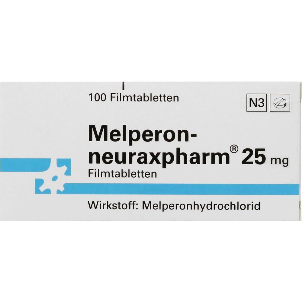 Melperon-neuraxpharm 25mg 100 St Filmtabletten