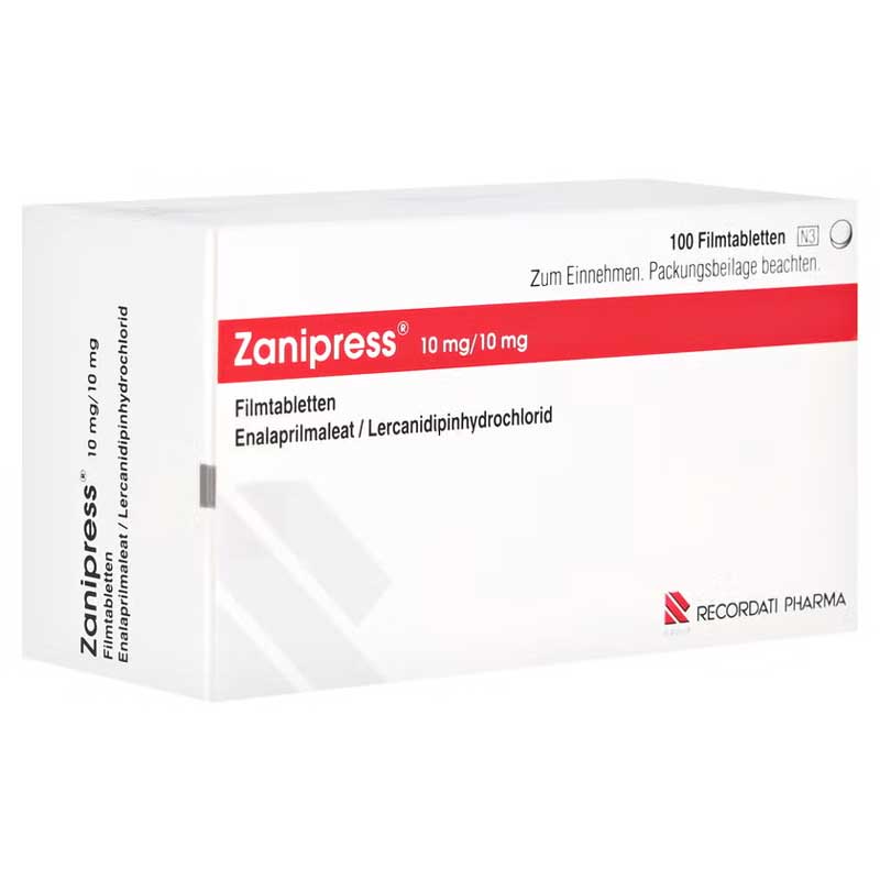 ZANIPRESS 10 mg/10 mg Filmtabletten 100 St Filmtabletten