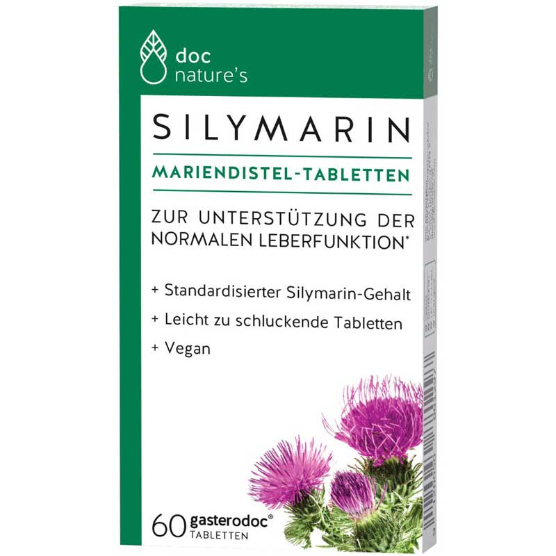 gasterodoc Silymarin Mariendistel Tabletten  60 St Tabletten