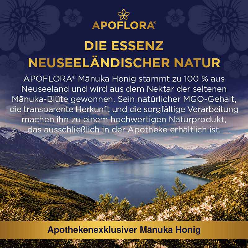 APOFLORA MANUKA HONIG MGO 550+ 250 g