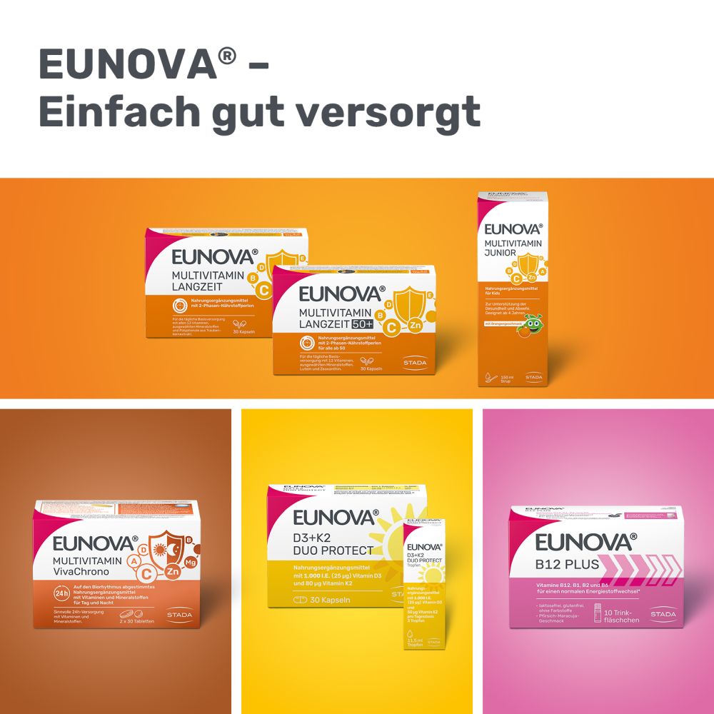 EUNOVA DuoProtect D3+K2 2000 I.E. 30 St Kapseln