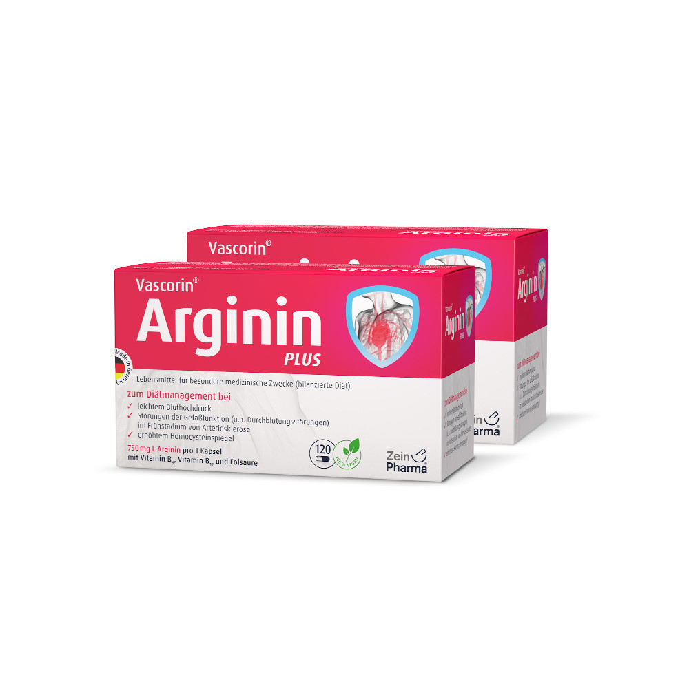 Zein Pharma Vascorin Arginin PLUS 240 St Kapseln