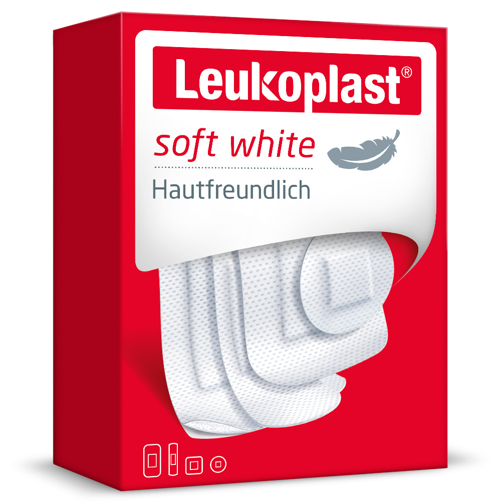 Leukoplast Soft (30 ST; 4 Größen) 30 St Pflaster