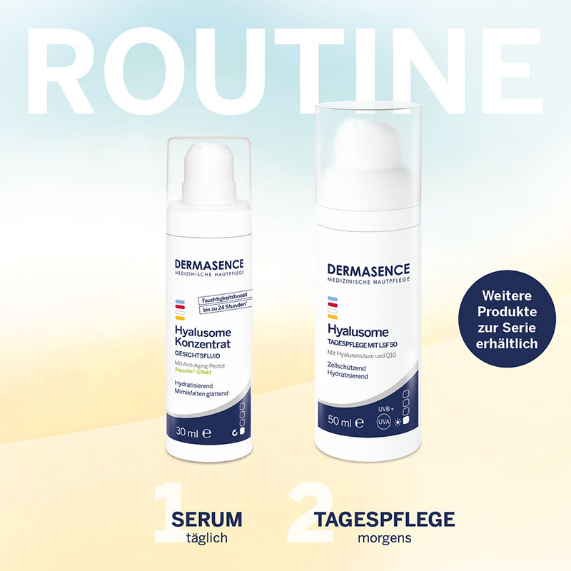 DERMASENCE Hyalusome Konzentrat GESICHTSFLUID 30 ml Emulsion