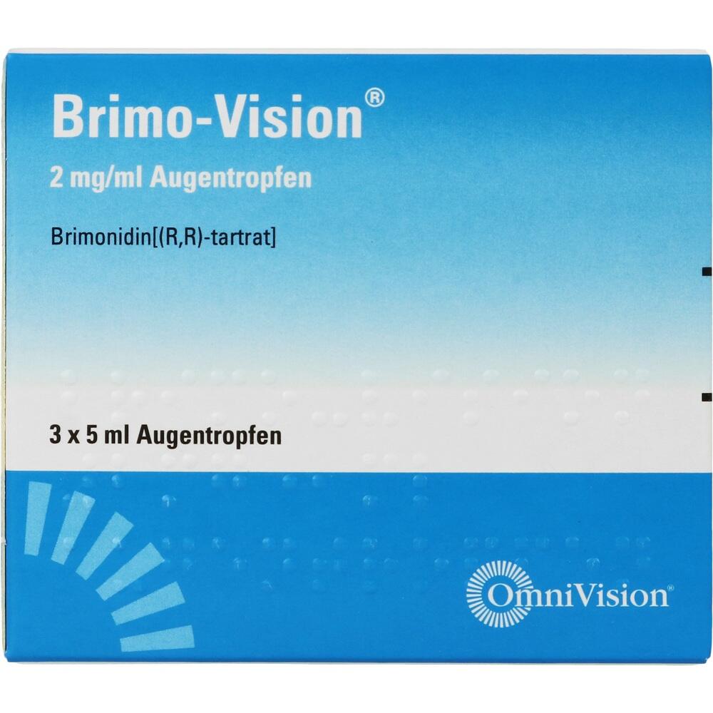Brimo-Vision 2mg/ml 3X5 ml Augentropfen