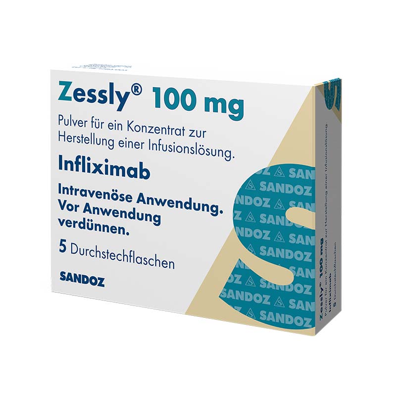 Zessly 100 mg 5 St Pulver für ein Konzentrat zur Herstellung einer Infusionslösung