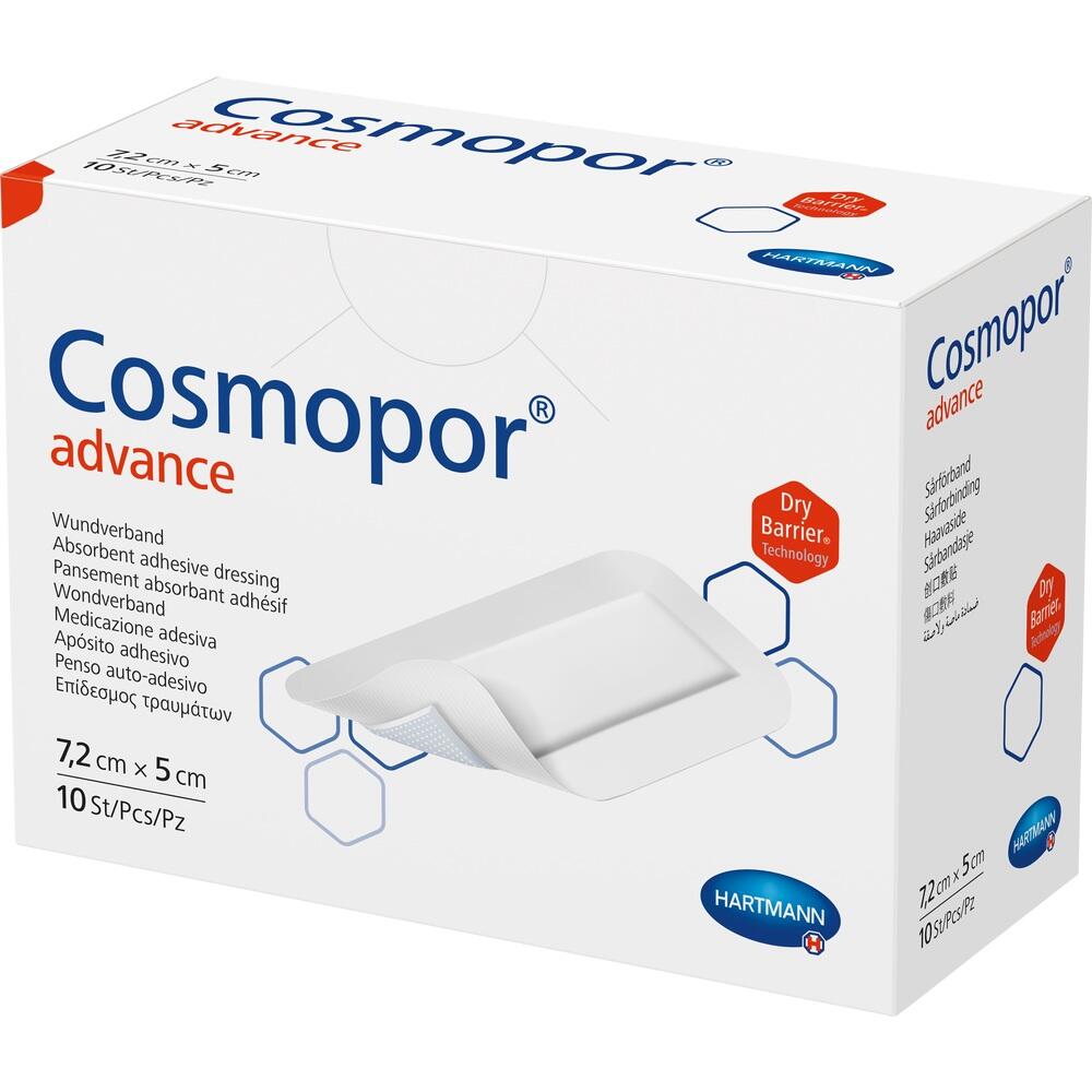 COSMOPOR Advance 5x7,2 cm 10 St Pflaster
