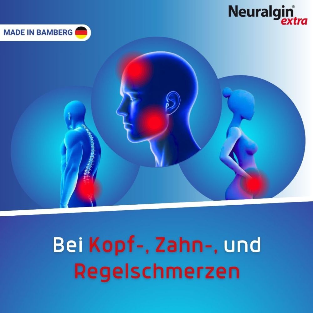 Neuralgin extra Ibu-Lysinat 400 mg 20 St Filmtabletten