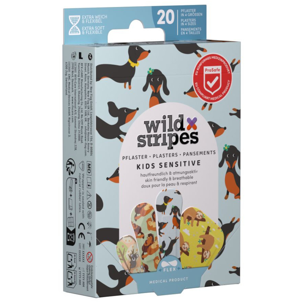 wild Strips KIDS SENSITIVE 20 St Pflaster