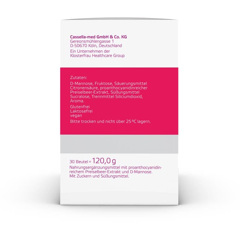 FEMANNOSE F MIT PREISELBEER-EXTRAKT UND D-MANNOSE 30 St Granulat