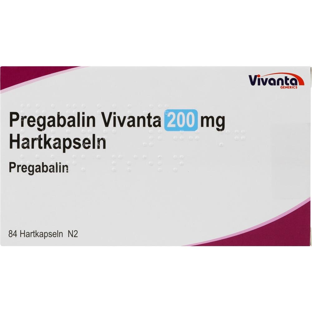 Pregabalin Vivanta 200 mg 84 St Hartkapseln