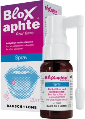 Bloxaphte Oral Care Mundspray bei Aphthen und Verletzungen im Mund 20 ml Spray