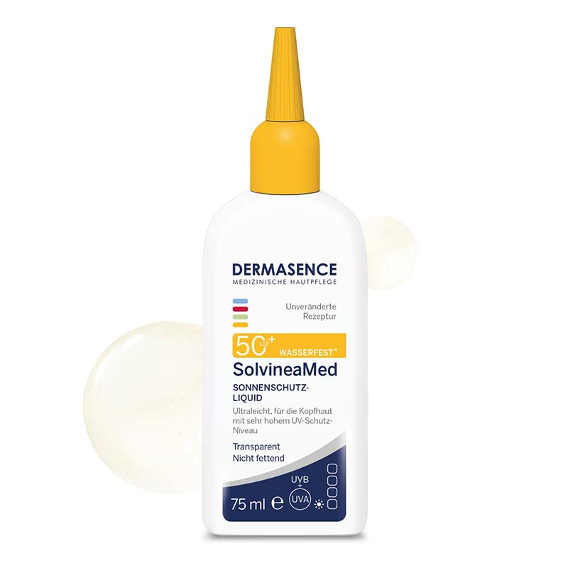 DERMASENCE SolvineaMed SONNENSCHUTZ-LIQUID AK LSF 50+ 75 ml Tonikum