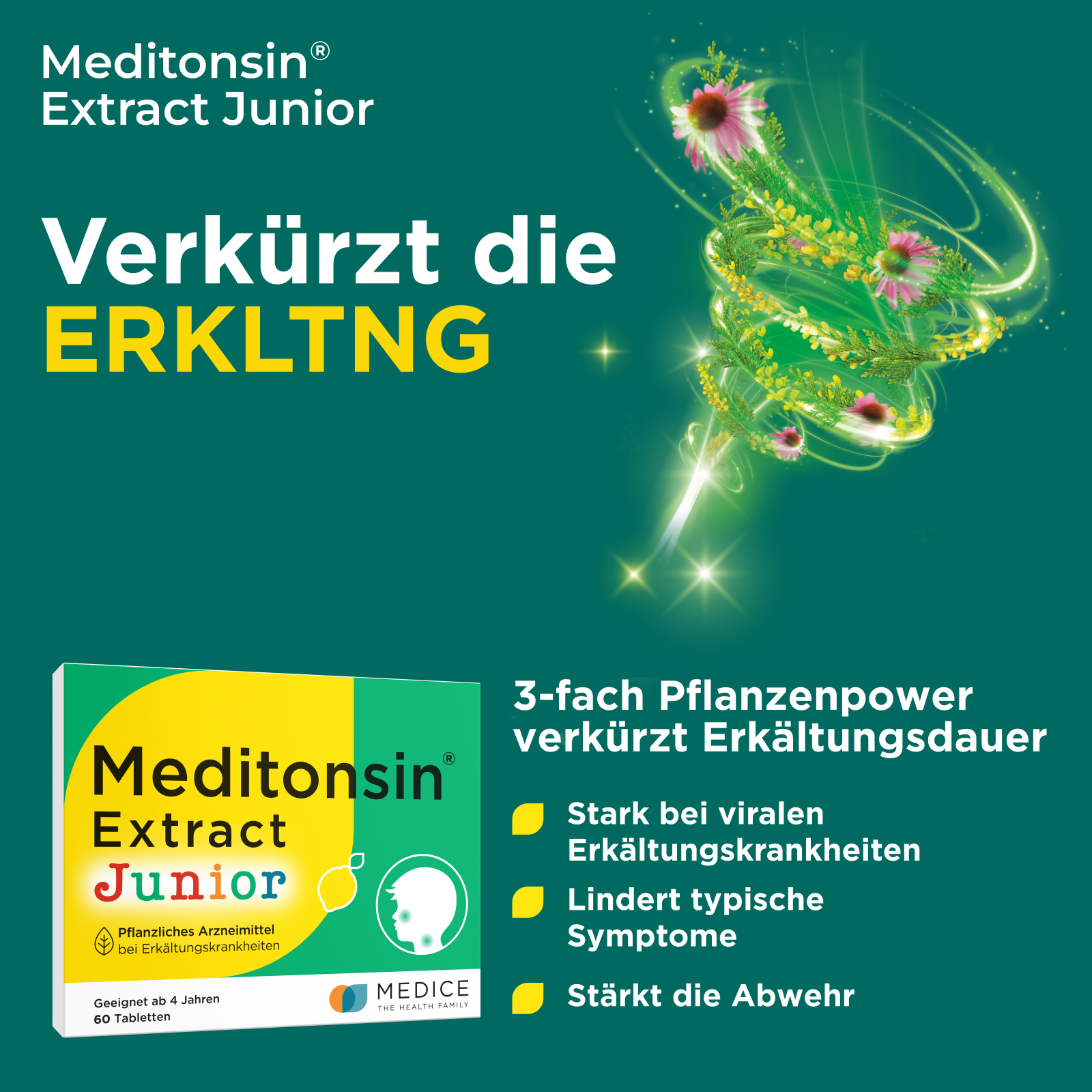 Meditonsin Extract Junior 90 St Tabletten