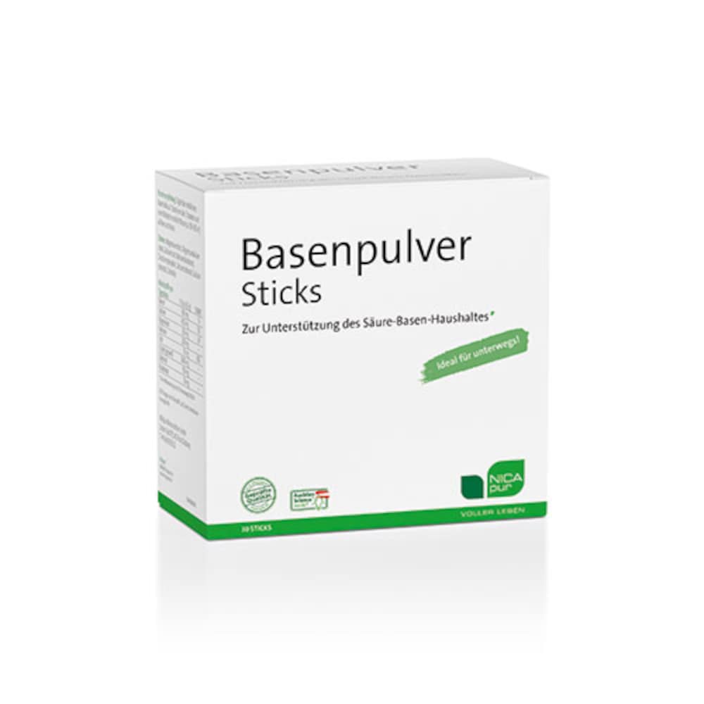 NICApur Basenpulver Sticks 30 St Pulver