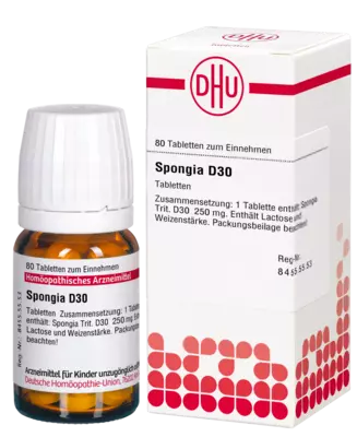 SPONGIA D 30 Tabletten 80 St Tabletten