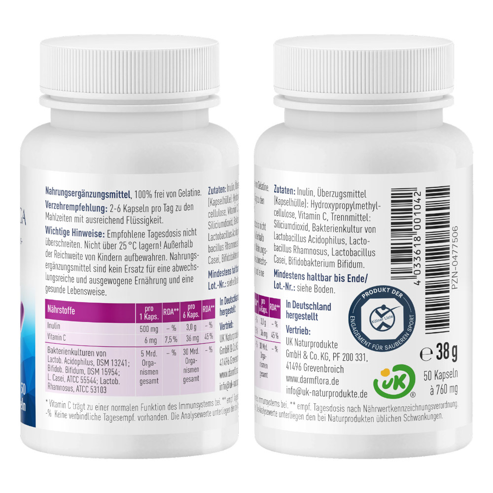 UK Darmflora 10 Mega Kapseln 50 St Kapseln