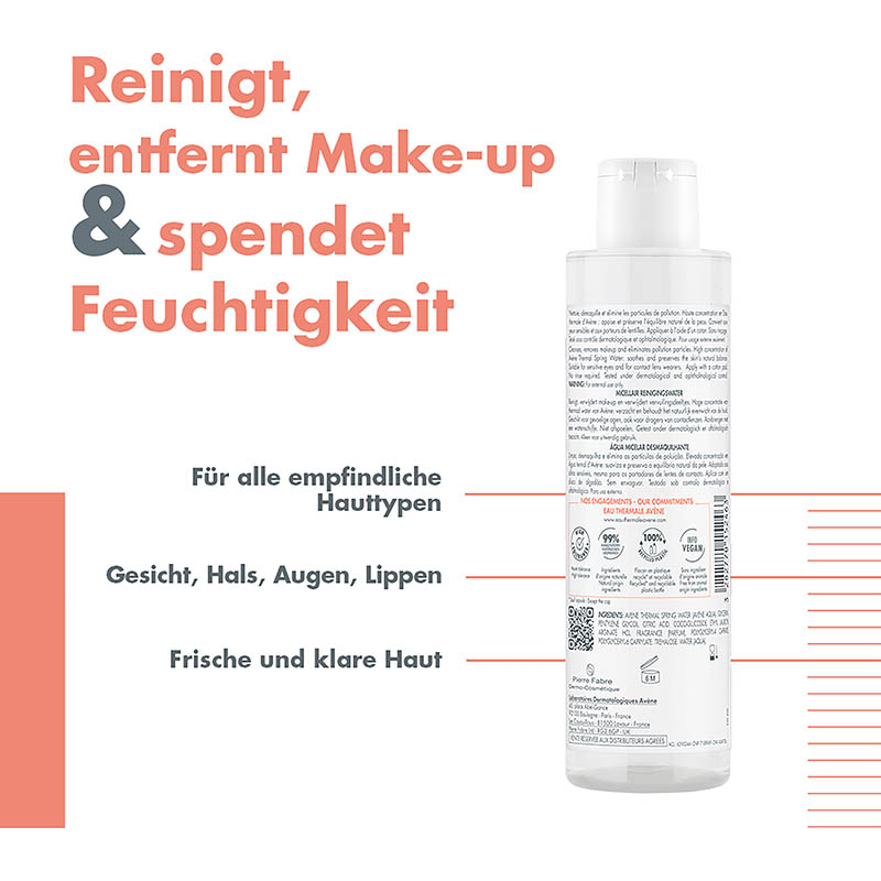 Avène MIZELLENWASSER  400 ml Lotion