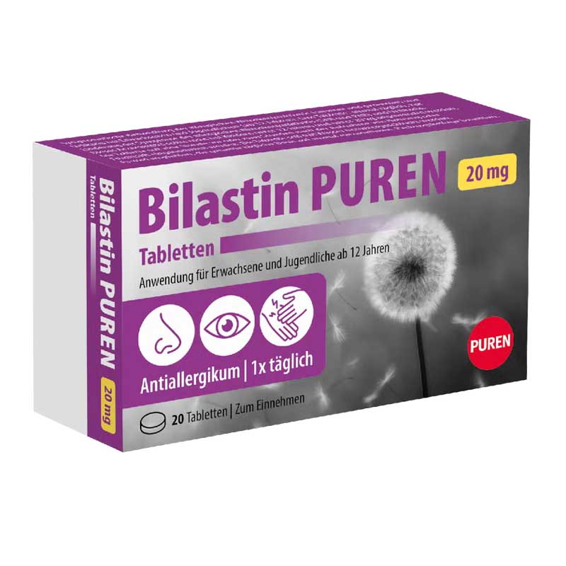 Bilastin PUREN 20 mg 20 St Tabletten