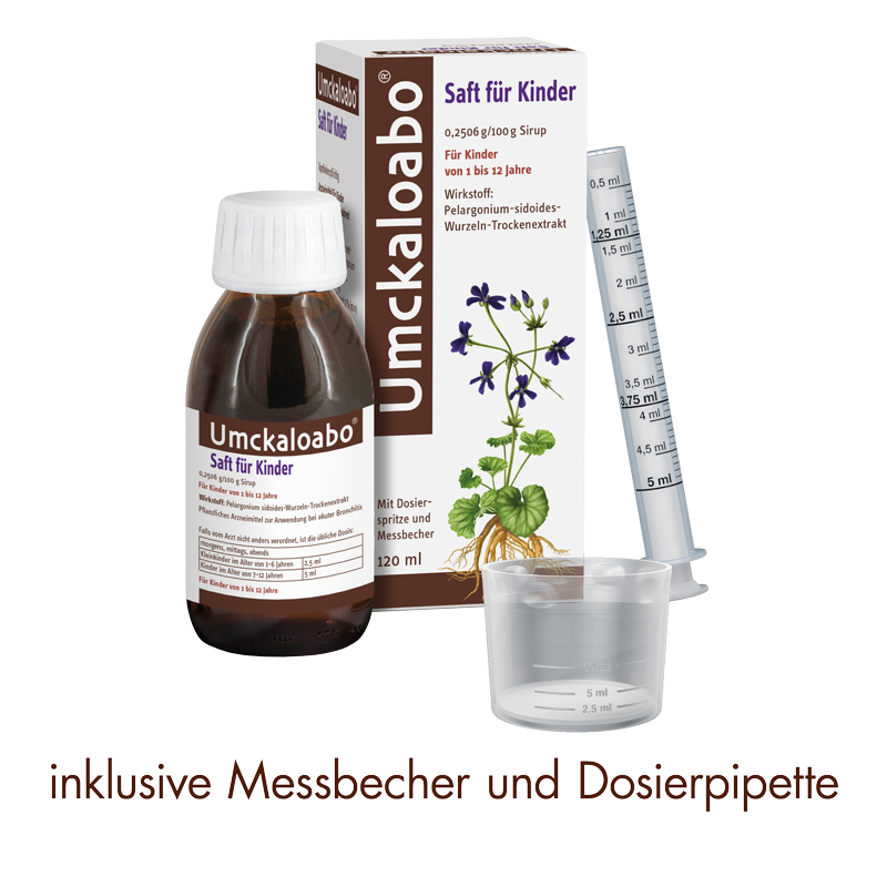 Umckaloabo Saft für Kinder 120 ml Sirup