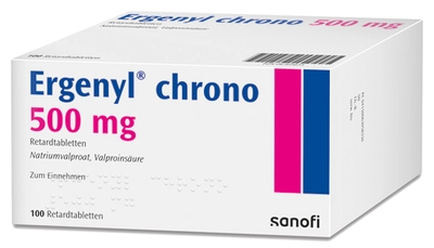 Ergenyl chrono 500mg 100 St Retard-Tabletten