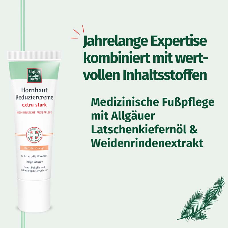 Allgäuer Latschen Kiefer Hornhaut Reduzier-Creme extra stark 30 ml Creme