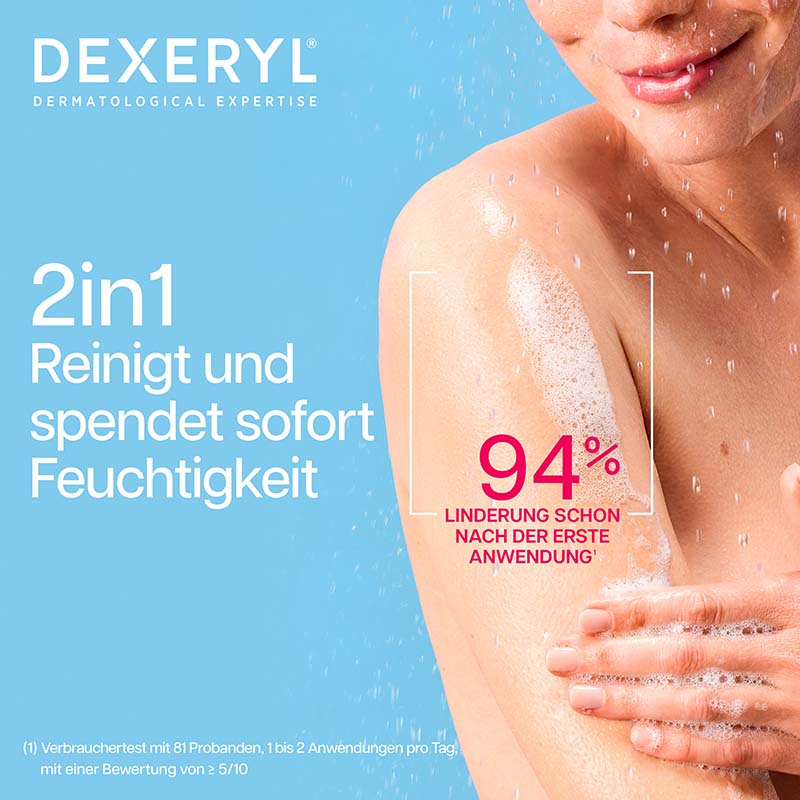 DEXERYL Feuchtigkeitsspendendes Duschgel 500 ml Duschgel