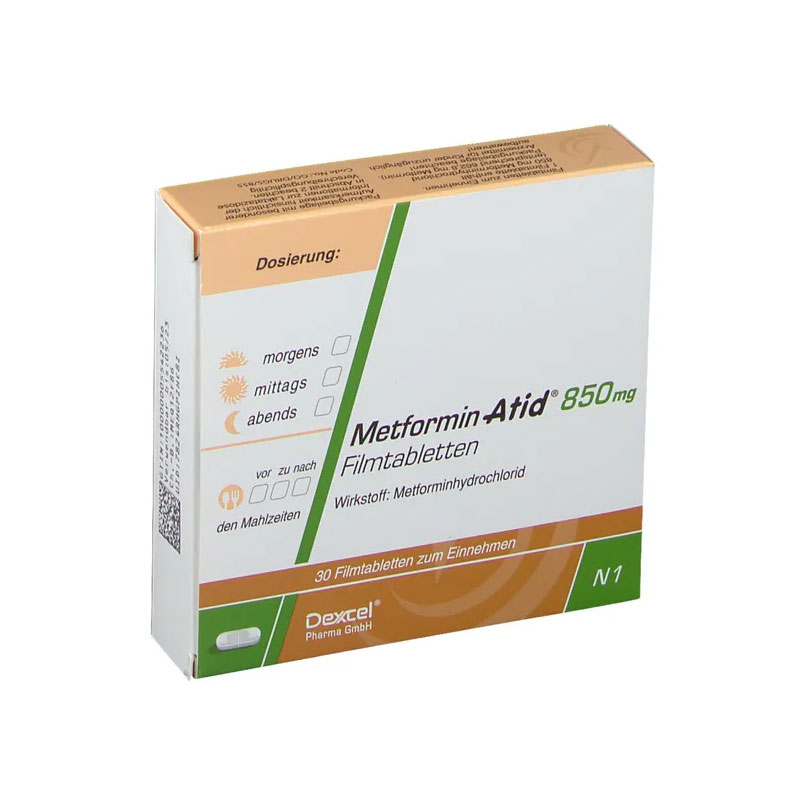 Metformin Atid 850mg 30 St Filmtabletten