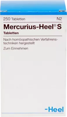 MERCURIUS HEEL S Tabletten 250 St Tabletten