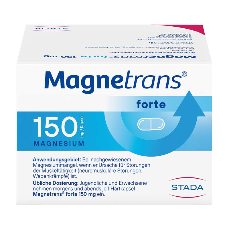 Magnetrans forte 150 mg  100 St Hartkapseln