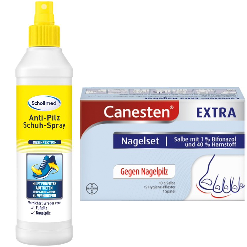Nagelpilz & Anti Pilz Schuh Spray Set 1 Sparset | 81900205