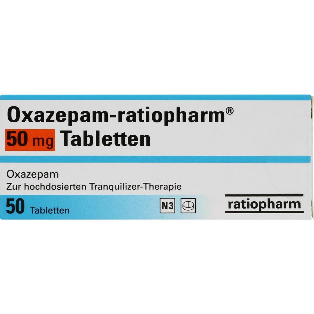 Oxazepam-ratiopharm 50mg 50 St Tabletten