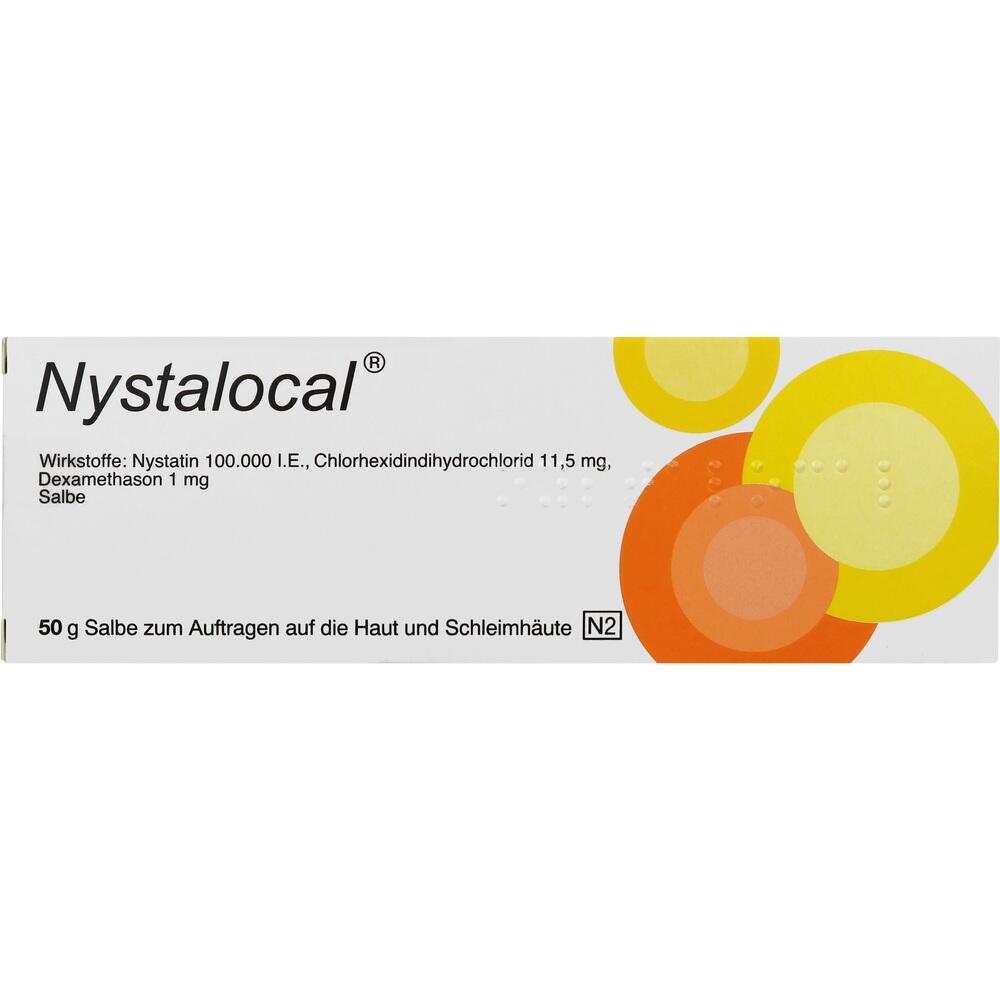 NYSTALOCAL Salbe 50 g Salbe