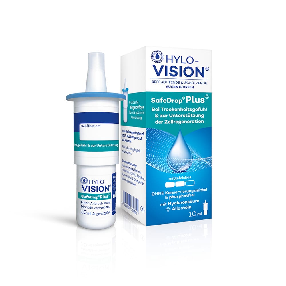 HYLO-VISION SafeDrop PLUS 10 ml Augentropfen