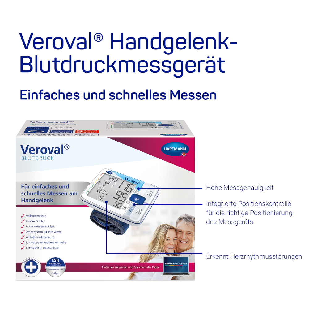 Veroval Handgelenk-Blutdruckmessgerät     1 St