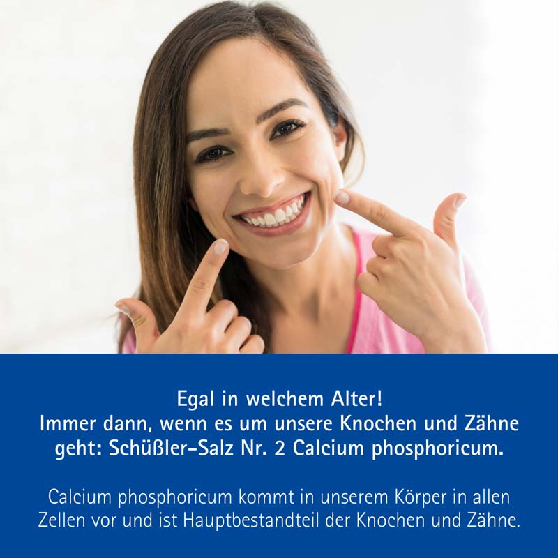 Schüßler-Salz Nr. 2 Calcium phosphoricum D6 250 g Pulver