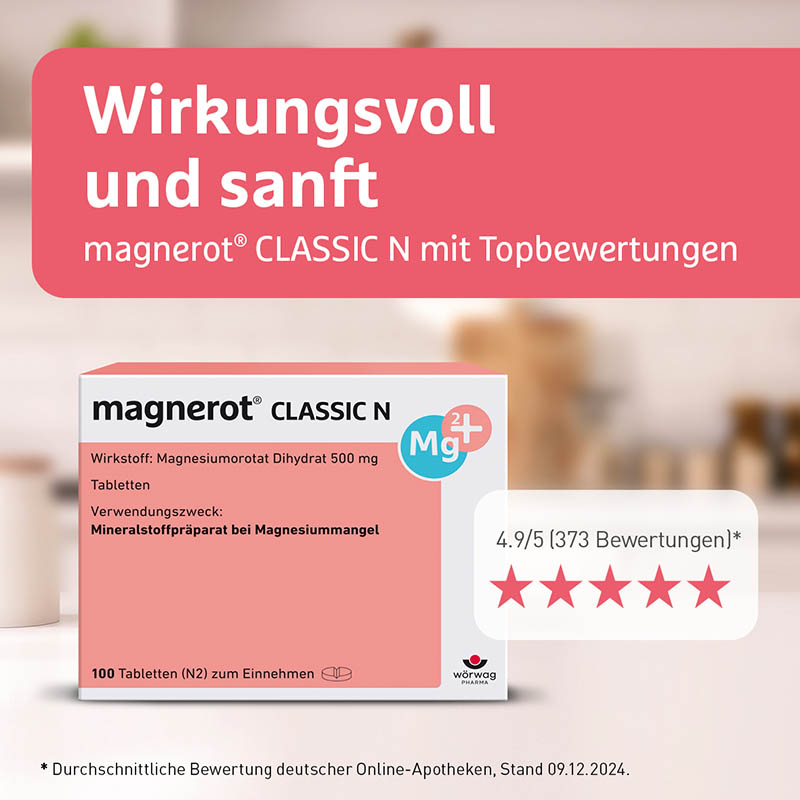 magnerot CLASSIC N 1000 St Tabletten