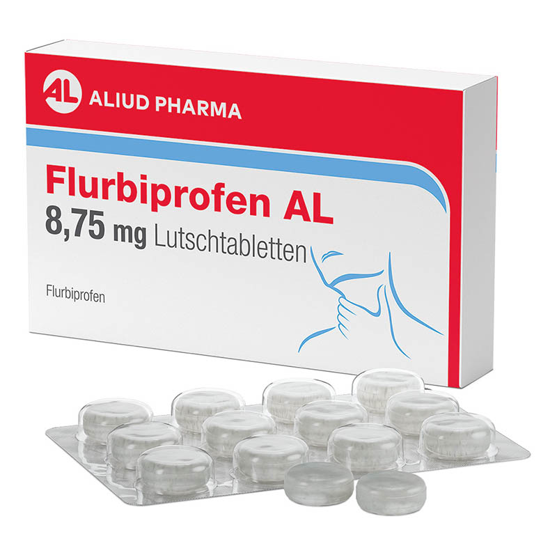 Flurbiprofen AL 8,75 mg Lutschtabletten bei Halsschmerzen