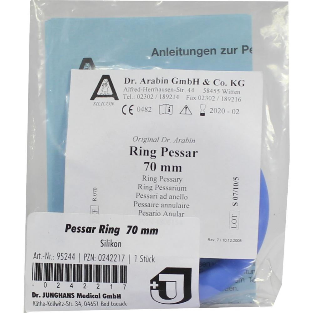 RINGPESSAR Silikon 70 mm n.Arabin 1 St