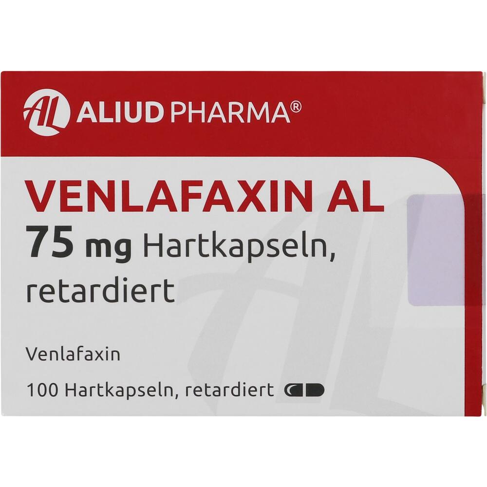 VENLAFAXIN AL 75 mg 100 St Retard-Kapseln