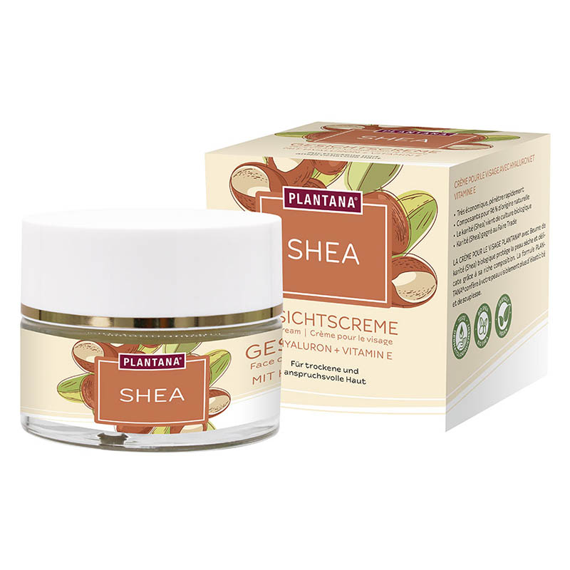 PLANTANA GESICHTSCREME SHEA Butter 50 ml Creme